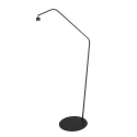 anne light & home Stehleuchte ZIG-ZAG, 1-flammig, H: 175cm, E27, IP20, ohne Schirm, schwarz