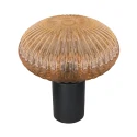 table lamp AURELIO 1 flame E27 IP20, black dimmable