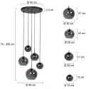 Mexlite Pendelleuchte 5-fl. 