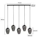 Mexlite Pendelleuchte 5-fl. 