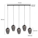 Mexlite Pendelleuchte 5-fl. 