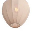 Mexlite pendant luminaire SILURA 1 flame E27 IP20, creme dimmable