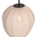 Mexlite pendant luminaire SILURA 1 flame E27 IP20, creme dimmable