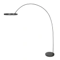 Mexlite floor lamp LUNA-ARC 2 flames IP20, black dimmable