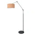 Steinhauer floor lamp PRESTIGE CHIC 1 flame E27 IP20, black dimmable