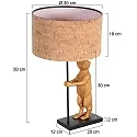 anne light & home Tischleuchte 1-fl. 