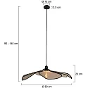 anne light & home Pendelleuchte 1-fl. 