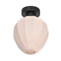 ceiling luminaire SILURA 1 flame E27 IP20, black dimmable