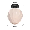 Mexlite Deckenleuchte 1-fl. 