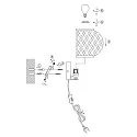 anne light & home Wandleuchte 1-fl. 