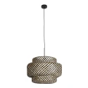 pendant luminaire NOX LIGHT 1 flame E27 IP20, black dimmable