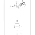 anne light & home Pendelleuchte 1-fl. 