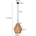 anne light & home Pendelleuchte 1-fl. 