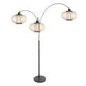 anne light & home Stehleuchte 3-fl. 