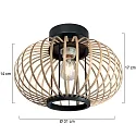 anne light & home Deckenleuchte 1-fl. 