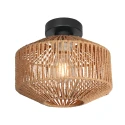 ceiling luminaire ROPEX 1 flame E27 IP20, black dimmable