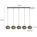 Mexlite Pendelleuchte 5-fl. 
