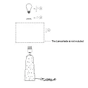 anne light & home Tischleuchte 1-fl. 