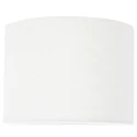 anne light & home Tischleuchte TRAVINO, 1-flammig, H: 34cm, E27, IP20, stein / Schirm creme