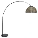 arc luminaire NOX LIGHT 1 flame E27 IP20, black dimmable
