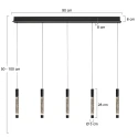 Steinhauer Pendelleuchte 5-fl. 