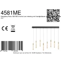 Steinhauer Pendelleuchte 8-fl. 