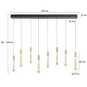 Steinhauer Pendelleuchte 8-fl. 
