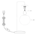 Steinhauer Tischleuchte 1-fl. 