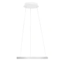Steinhauer pendant luminaire RINGLEDE 1 flame IP20, white dimmable