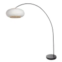 arc luminaire SOLVA 1 flame E27 IP20, black dimmable