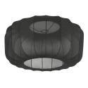 Steinhauer Bogenlampe VELA LINO, 1-flammig, E27, IP20, creme / Schirm creme