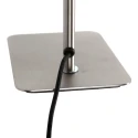 Steinhauer table lamp VOLARI 1 flame IP20, steel dimmable
