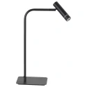 table lamp VOLARI 1 flame IP20, black dimmable