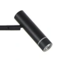 Steinhauer table lamp VOLARI 1 flame IP20, black dimmable