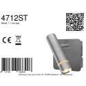 wall luminaire VOLARI 1 flame IP20, steel dimmable