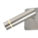 wall luminaire VOLARI 2 flames IP20, steel dimmable