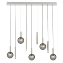 Steinhauer pendant luminaire VOLARI 9 flames IP20, steel dimmable