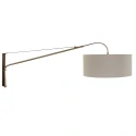 Steinhauer wall luminaire ELEGANT CLASSY 1 flame E27 IP20, bronze dimmable