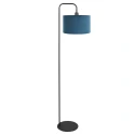 Steinhauer floor lamp STANG 1 flame E27 IP20, black dimmable
