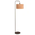 Steinhauer floor lamp STANG 1 flame E27 IP20, bronze dimmable