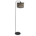 Steinhauer floor lamp STANG 1 flame E27 IP20, bronze dimmable