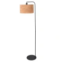 floor lamp STANG 1 flame E27 IP20, black dimmable