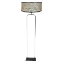 Steinhauer floor lamp STANG 1 flame E27 IP20, black dimmable