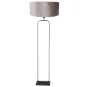 Steinhauer floor lamp STANG 1 flame E27 IP20, black dimmable