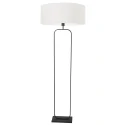 Steinhauer floor lamp STANG 1 flame E27 IP20, black dimmable