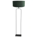 Steinhauer floor lamp STANG 1 flame E27 IP20, black dimmable