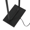 Steinhauer floor lamp STANG 1 flame E27 IP20, black dimmable