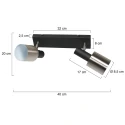 anne light & home Strahler 2-fl. 