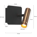 Mexlite Wandleuchte 1-fl. 