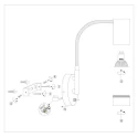 Mexlite Strahler 1-fl. 